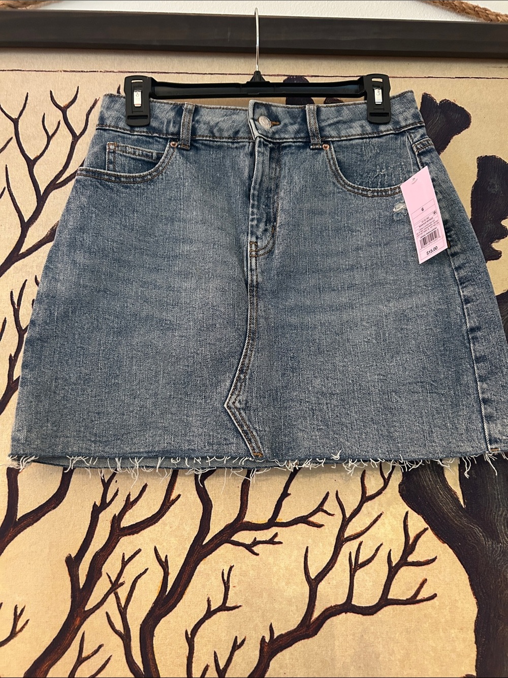 wild fable Light Blue Denim Mini Skirt